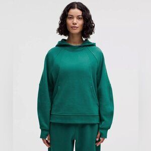 NWT Lululemon Scuba Oversized Side-Slit Hoodie – Teal Lagoon – Size XL/XXL
